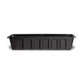 Novelty 30" Polypro Flower Box Planter Black