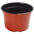 Landmark 09.00 Mum Pan Maxi Grow Coex Pot Terra Cotta 100 Per Case / 40 Cases Per Pallet