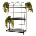 Deer Park 3 Shelf Plant Stand Black