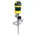 Melnor 6-Pattern Turbo Rotary Sprinkler on Metal Step Spike