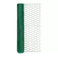 Origin Point 24"X25' Green PVC Hex Netting 1"