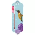 Headwind 10" EZ Read Deco In/Out Thermometer Hummingbird