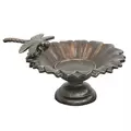 Innova Dragonfly Tabletop Birdbath Antique Brass