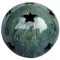 MCarr 12" Sphere W/Stars Navy Cream