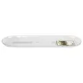 Plastec 6"x18" Plantpak Saucer Oval Clear