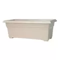 Countryside 27" PatioTub White Rectangular Planter