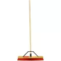 Corona 24" Push Broom with 3" Bristles 60" Bamboo Handle
