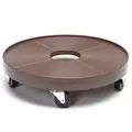 Devault 16" Plant Dolly with Hole Espresso
