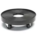 Devault 12" Plant Dolly with Hole Black