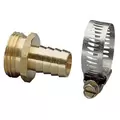 Nelson Brass Clamp Hose Repair 5/8" Male