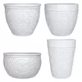 MCarr 26pc Fleur De Lis Planter Pallet White