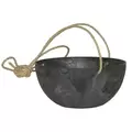 Artstone Napa 10" Hanging Bowl Black