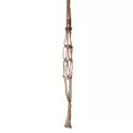 Primitive 30" Beaded All Natural Plant Hanger