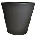 Tusco 16" Cosmo Round Planter Black