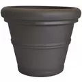 Tusco 20" Rolled Rim Planter Espresso