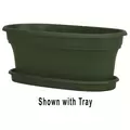 HC 20" Panterra Oval Planter Green Akro Mils