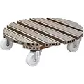 Wagner WPC Round Plant Caddy Taupe