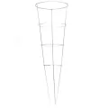 Midwest Wire Works 42" Extra Heavy Duty Tomato Cage 4 Ring 3 Leg