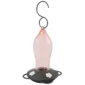 Natures Way 16oz Artisan Gravity Hummingbird Feeder Blush Crackle