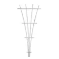 Panacea 72" Wood Fan Trellis White