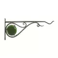 Panacea 15" Forged Stained Glass Plant Bracket