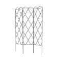 Panacea 60" H Rustic 3 Panel Exp Pea Trellis Rust