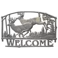 Painted Sky Welcome Sign Deer