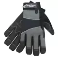 SWI West County Men Work Glove Coal Synthetic Leather Pad Palm