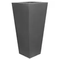 Tusco 26" Cosmo Tall Square Planter Slate