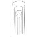 WSP 30"x10" Half Hoop Plant Support