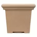 HC 17" Terrazzo Round Planter w/ Heavy Rim Sandstone Akro Mils