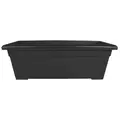 HC 28" Romana Deck Planter Black