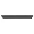 HC 15" Square Accent Saucer Black
