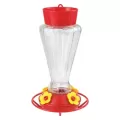 Classic 28oz Royal Glass Hummingbird Feeder 4 Ports