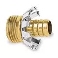 Gilmour Brass Coupling Male Coupling, 3/4"