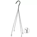 GS WIRE HANGER GREEN 4 STRAND FITS 16" AND 12" CONE COCO LINED HANGING BASKETS