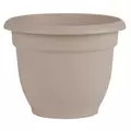 Bloem 10" Ariana w/ Grid Planter Pebble Stone