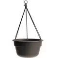 Bloem 12" Durcotta Hanging Basket Peppercorn