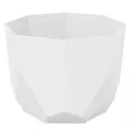 Bloem 8" Tuxton Planter Casper White