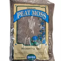 Uni-Gro 12qt Peat Moss 6/CS 180/PL