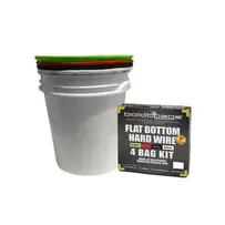 12" Hardwire Flat Bottom - 4 Bag Kit