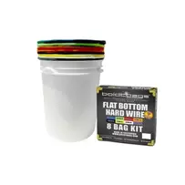 12" Hardwire Flat Bottom - 8 Bag Kit