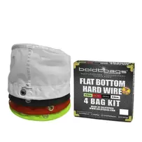 24" Hardwire Flat Bottom - 4 Bag Kit