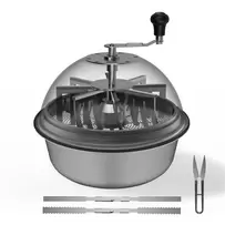 Bud Bowl Trimmer, Twist Spin Cut with Clear Visibility Dome, 16-Inch