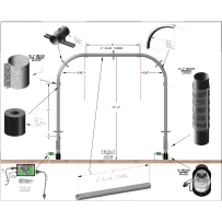 Kelly Systems Inc. KEL2020 "Complete" DIY Pneumatic Tube System