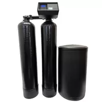 Valumax 9100SXT - Twin Alternating Electronic Metered Control-3.0CUFT-90K-9100SXT 3/4" TURB-RT14X65-BT18X40