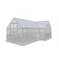 A-Frame Modular Greenhouse - Pop-Out-8' x 20' w/ 4'