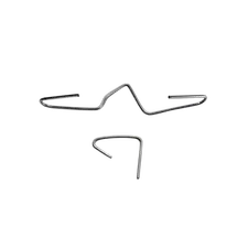 2 Piece Wire Crossarm Clip For T-Post - 6'' 50/Bag