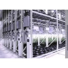Multi-Tier Mobile Grow Racks