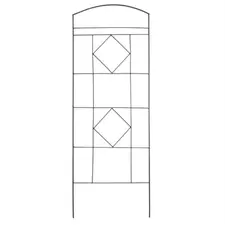 AGW 65"x25" Arch Trellis Bronze
